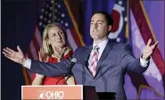  ??  ?? Ohio Secretary of State Frank LaRose speaks at the Ohio Republican Party event, in Columbus in 2018. TONY DEJAK — THE ASSOCIATED PRESS FILE