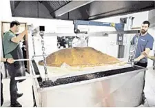  ??  ?? Muslim Aid staff and volunteers work as they attempt to construct and cook the world’s largest samosa at the East London Mosque in London. — AFP photo