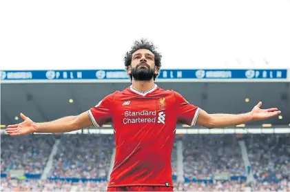  ?? AFP ?? Codiciado. Mohamed Salah fue el máximo goleador del último torneo inglés, con 32 anotacione­s.