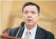  ?? FOTO: REUTERS ?? FBI-Direktor James Comey.