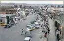  ?? Picture: AFP ?? JAMMED: Traffic builds up in Maseru yesterday after Lesotho’s army commander was assassinat­ed