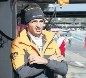  ?? FOTO: PEP MORATA ?? Carlos Sainz, piloto de McLaren en la Fórmula 1