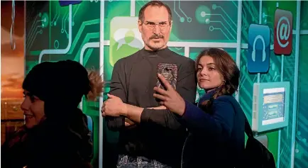  ?? CHRIS MCGRATH/GETTY IMAGES ?? A figure of Steve Jobs on display at Turkey’s first Madame Tussauds Wax Museum.