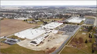  ?? TY GREENLEES / STAFF ?? Midmark Corp. is building a 107,000-square-foot research center in Versailles, where the medical, dental and veterinary equipment company has 900 employees and most of its presence.