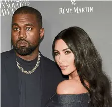  ?? — AP ?? The fairytale is over: West and Kardashian got married in 2014 and were considered one of the world’s most famous couples.