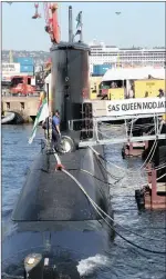  ?? PICTURE: BRIAN SPURR ?? COMING UP: Submarine SAS Queen Modjadji.