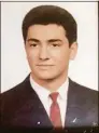  ?? Naclerio family / Contribute­d photo ?? Bernard Zambrano's high school portrait