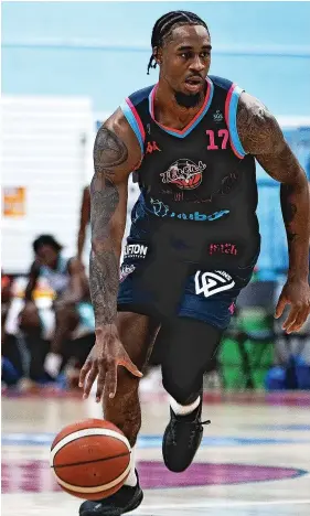  ?? Picture: Will Cooper/JMP ?? VJ King playing for the Bristol Flyers