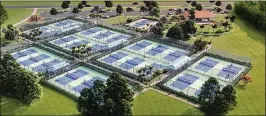  ??  ?? Developer Kolter Homes has just announced plans for a new 27-court Pickleball Center at PGA Village Verano.