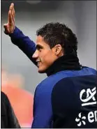  ??  ?? L’ancien Lensois Raphaël Varane.