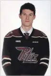  ?? SPECIAL TO THE EXAMINER ?? Peterborou­gh Petes goalie Hunter Jones