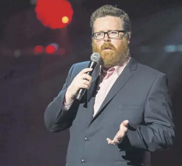  ?? ?? Edinburgh came in for some Frankie Boyle savagery at the Assembly Hall on The Mound