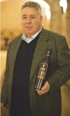  ??  ?? Below: Ferruccio Deiana at his winery just above Cagliari