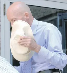  ??  ?? Michael John Morrison outside Regina provincial court on June 17, 2009.