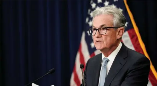  ?? © ?? De inflatie piekt nog steeds in de VS, dus besloot Fed-voorzitter Jerome Powell tot een forsere ingreep.
Elizabeth Frantz/reuters