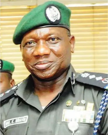  ??  ?? Inspector-General of Police, Ibrahim Idris