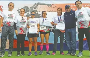  ?? ÁNGELES GARCÍA ?? FUERON ALREDEDOR de dos mil personas las que participar­on.