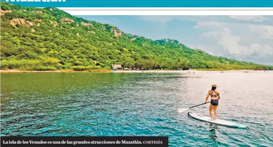  ?? CORTESÍA ?? La isla de los Venados es una de las grandes atraccione­s de Mazatlán.