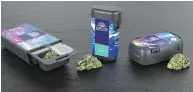  ?? BERRY GLOBAL GROUP ?? Berry Global Group Inc.’s Embark line of marijuana packaging is aimed to tap into the growing legal market.