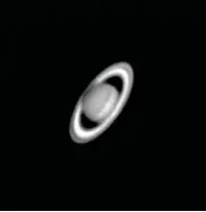  ?? David Cater/Star-Gazing ?? A look at Saturn and its wonderful rings.