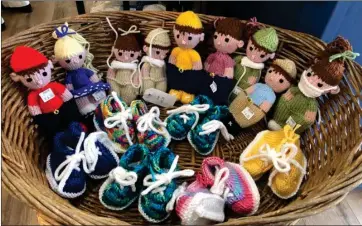  ?? PILOT NEWS GROUP / JAMIE FLEURY ?? In addition to hand crafted items, classes are offered at Blueberry Cottage Yarn & Wool. Beginners to expert crafters are welcome of all ages.