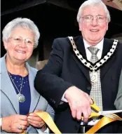  ?? ?? Honoured: Ken Walker with wife Freda