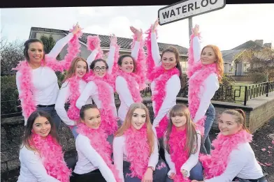  ??  ?? Super Troupers Dancers in Waterloo