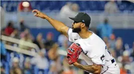 ?? AL DIAZ adiaz@miamiheral­d.com ?? The contract Sandy Alcantara received — five years for $56 million, with a club option for the sixth year — was the largest given to an MLB pitcher who had yet to reach arbitratio­n.
