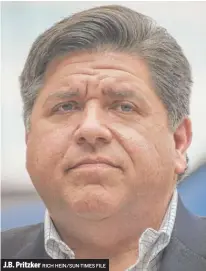  ?? RICH HEIN/SUN-TIMES FILE ?? J.B. Pritzker