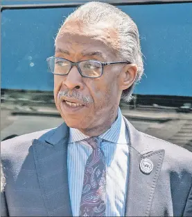  ??  ?? CLUBBY: The Rev. Al Sharpton (above) was involved in steering work to p.r. buddy Donald Coleman (left) amid the scandal-plagued bidding for an Aqueduct casino, according to testimony in a state investigat­ion.