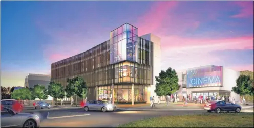  ??  ?? The latest image of the Kingsmead proposal. Right, Sue Langdown, chairman of the stakeholde­rs’ group