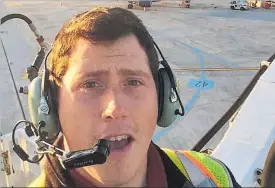  ?? AFP ?? Un ‘selfie’ fet per Richard Russell, l’empleat que va robar un avió.