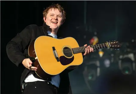 ??  ?? Bathgate’s Lewis Capaldi, 23, dominated the UK’S singles and albums charts in 2019, eclipsing some of the world’s biggest stars in the process
