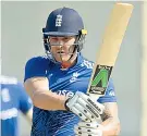  ??  ?? Ready to go: Jason Roy expects to make a quick recovery from injury