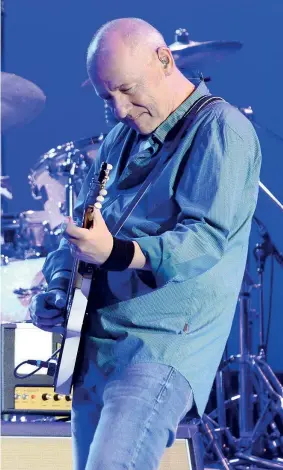  ?? ?? Icona
Mark Knopfler, 74 anni: icona mondiale del rock e della chitarra, ha intrapreso la carriera solista oramai quasi trent’anni fa. Amante della dimensione live, ora ha però deciso di prendersi una pausa