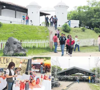  ??  ?? CLAUSURA. El fuerte San Cristóbal, ícono de la ciudad, será el marco para el cierre del festival.