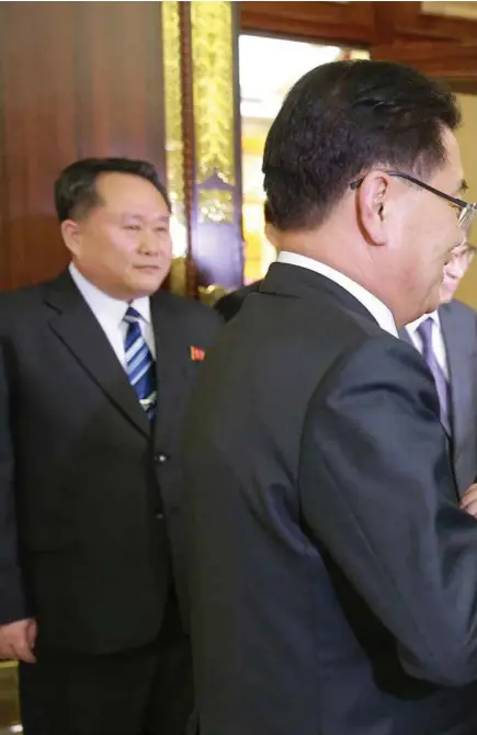 ??  ?? GODT NYTT: En delegasjon på ti medlemmer fra Sør-Korea møtte Kim Jong-un denne uken. Nå er det klart for nytt