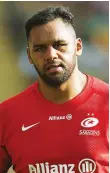  ??  ?? Boost: Billy Vunipola’s back