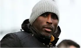  ??  ?? Sol Campbell will take charge after Tuesday’s game. Photograph: Richard Sellers/PA