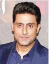  ??  ?? Abhishek Bachchan