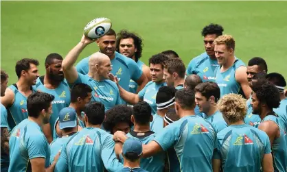  ??  ?? Stephen Moore has been named among the Wallabies’ reserves for the match against the All Blacks. Photograph: Dave Hunt/ AAP