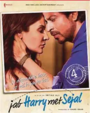  ??  ?? Datuk Shahrukh Khan’s ‘Jab Harry Met Sejal’ cost 800 million rupees to make, but has only earned 580 million rupees at the box office.