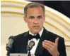  ??  ?? CLEANING UP: Bank of England governor Mark Carney
