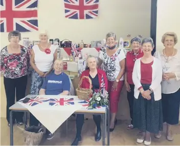  ??  ?? Members of St Mary’s Church Mothers’ Union at their Queen’s birthday tea celebratio­n.