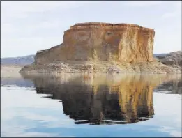  ?? Deborah Wall Las Vegas Review-Journal ?? Lake Mead National Recreation Area’s Temple Bar formation.