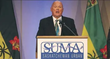  ?? MICHELLE BERG/FILES ?? SUMA president Gordon Barnhart, a loud voice in the chorus against the province’s budget, wants more communicat­ion with the Wall government ahead of the 2018 budget.