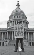  ?? ANDREW CABALLERO-REYNOLDS/AFP VIA GETTY IMAGES ?? On Capitol Hill.