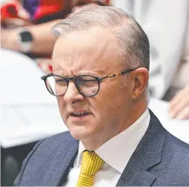  ?? ?? The pressure is on Prime Minister Anthony Albanese. Picture: NCA NewsWire