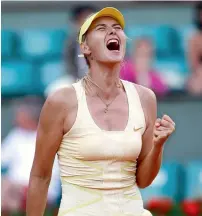  ?? Getty Images ?? On Wednesday in Stuttgart, Sharapova will return from a 15-month doping suspension to open the next chapter. —