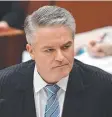  ?? Picture: AAP ?? GOING: Minister for Finance Mathias Cormann.